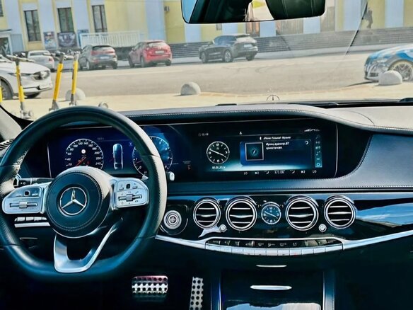 2018 Mercedes-Benz S-Класс 450 VI (W222, C217) Рестайлинг, чёрный, 4250000 рублей - вид 6