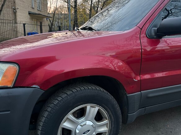 2003 Ford Escape I, красный, 375000 рублей - вид 16