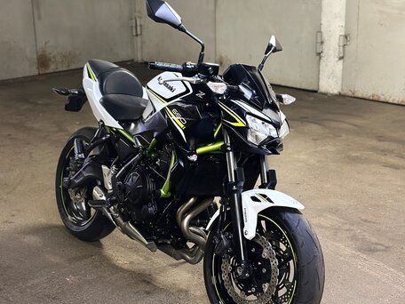 2021 Kawasaki ER-6N, белый, 820000 рублей, вид 2