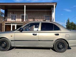 2008 Hyundai Accent ТагАЗ II, бежевый, 400000 рублей, вид 4