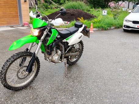 2013 Kawasaki KLX 250, зелёный, 399000 рублей, вид 2