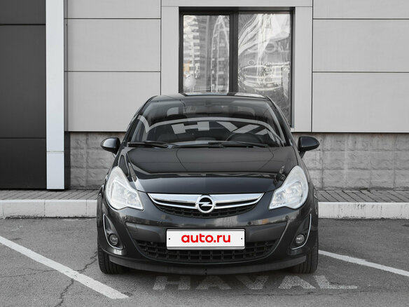 2012 Opel Corsa D Рестайлинг II, чёрный, 625000 рублей - вид 1