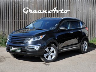 2012 Kia Sportage III, чёрный, 1160000 рублей, вид 1