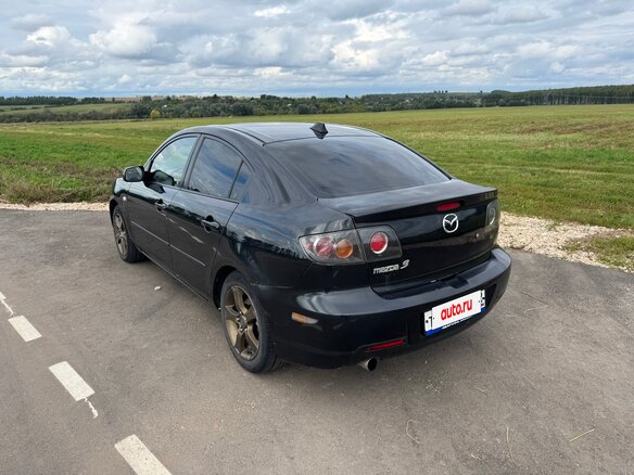 2006 Mazda 3 I (BK), чёрный - вид 7
