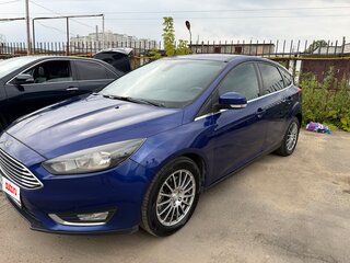 2015 Ford Focus III Рестайлинг, синий, 800000 рублей, вид 1