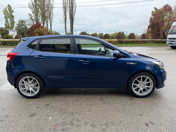 2016 Kia Rio III Рестайлинг, синий, 890000 рублей - вид 6
