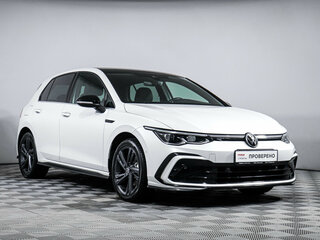 2021 Volkswagen Golf VIII, белый, 2720000 рублей, вид 3