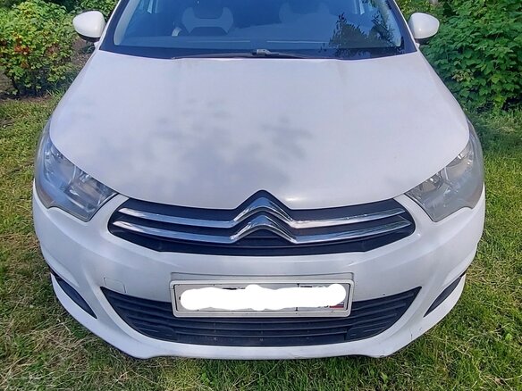 2012 Citroen C4 II, белый, 410000 рублей