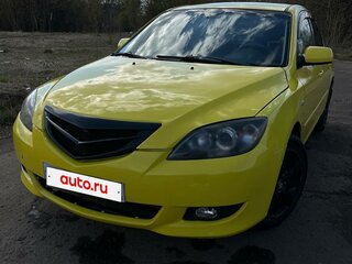 2006 Mazda 3 I (BK) Рестайлинг, жёлтый, 380000 рублей, вид 1