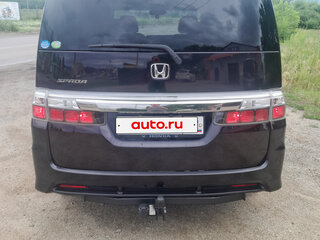 2008 Honda Stepwgn Spada III, чёрный, 1300000 рублей, вид 3