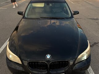 2006 BMW 5 серии 530i V (E60/E61), чёрный, 830000 рублей, вид 4