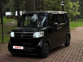 2016 Honda N-BOX I Рестайлинг, чёрный, 480000 рублей, вид 1