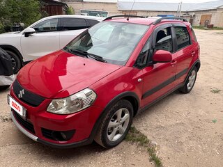 2007 Suzuki SX4 I (Classic), красный, 620000 рублей, вид 1