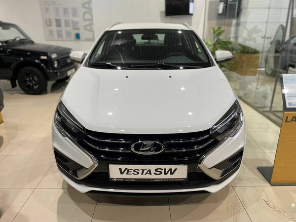 2026 Lada (ВАЗ) Vesta SW I Рестайлинг (NG), белый, 1815000 рублей - вид 2