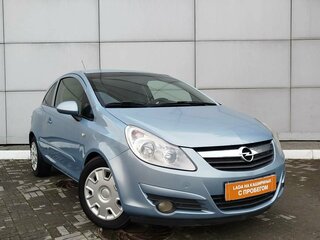 2007 Opel Corsa D, голубой, 340000 рублей, вид 3