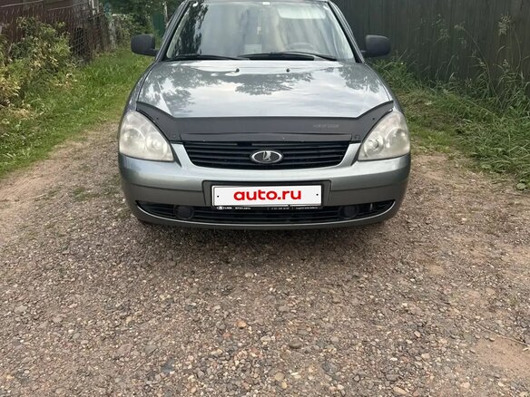 2011 Lada (ВАЗ) Priora I, серый, 365000 рублей - вид 1