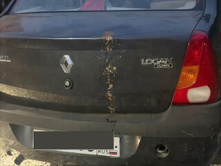 2007 Renault Logan I, серый, 125000 рублей, вид 3