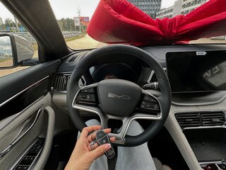 2024 BYD Song Plus EV 87.04 kWh I Рестайлинг, серый, 3300000 рублей, вид 3
