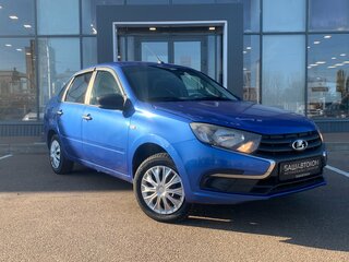 2018 Lada (ВАЗ) Granta I Рестайлинг, синий, 525000 рублей, вид 1