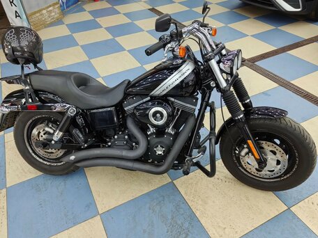 2016 Harley-Davidson Fat Bob, чёрный, 1350000 рублей, вид 4