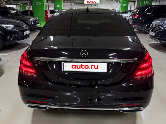 2018 Mercedes-Benz S-Класс 350 d Long VI (W222, C217) Рестайлинг, чёрный, 3900000 рублей - вид 9