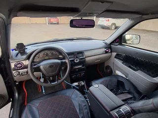 2008 Lada (ВАЗ) Priora I, чёрный, 350000 рублей, вид 2