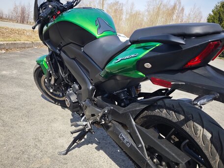 2021 Bajaj Dominar 400, зелёный, 355000 рублей, вид 5