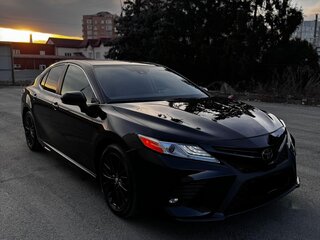 2019 Toyota Camry US Market VIII (XV70), чёрный, 2550000 рублей, вид 2