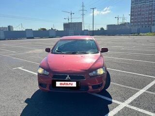 2007 Mitsubishi Lancer X, красный, 395000 рублей, вид 1