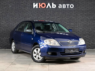 2006 Toyota Corolla IX (E120, E130) Рестайлинг, синий, 700000 рублей, вид 2