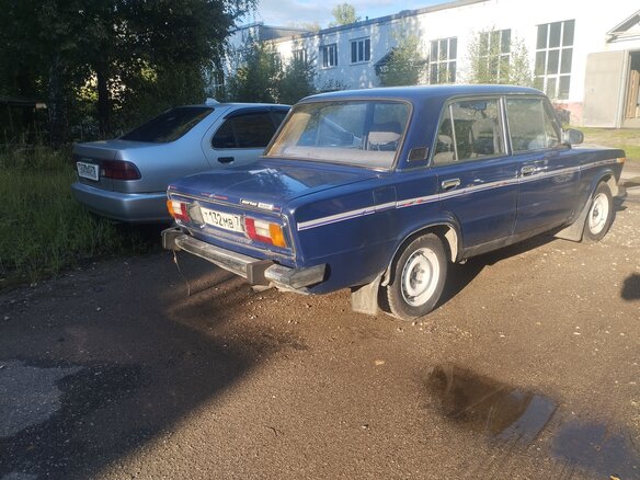 1979 Lada (ВАЗ) 2106 4-speed, синий - вид 3