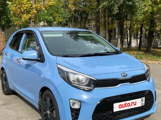 2019 Kia Picanto III, голубой, 1150000 рублей, вид 3