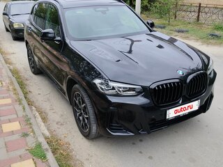 2022 BMW X3 20i xDrive III (G01) Рестайлинг, чёрный, 6400000 рублей, вид 4