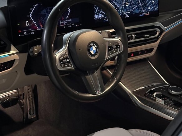 2023 BMW 3 серии 320Li VII (G2x) Рестайлинг, серый - вид 6