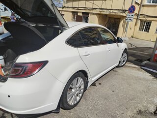 2008 Mazda 6 II (GH), белый, 650000 рублей, вид 4