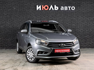 2017 Lada (ВАЗ) Vesta SW I, серый, 1030000 рублей, вид 3