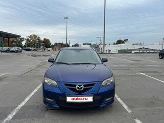 2008 Mazda 3 I (BK) Рестайлинг, синий, 380000 рублей, вид 1