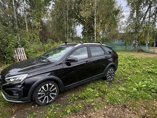 2024 Lada (ВАЗ) Vesta SW Cross I Рестайлинг (NG), чёрный, 1600000 рублей, вид 4