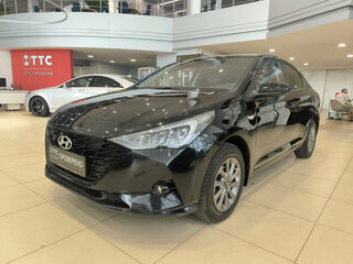 2022 Hyundai Solaris II Рестайлинг, чёрный, 1420000 рублей, вид 1
