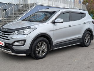 2013 Hyundai Santa Fe III, серебристый, 1900000 рублей, вид 4