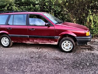 1989 Volkswagen Passat B3, пурпурный, 135000 рублей, вид 4