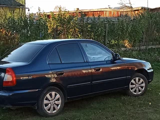 2008 Hyundai Accent ТагАЗ II, синий, 329000 рублей, вид 2