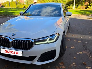 2020 BMW 5 серии 540d xDrive VII (G30/G31/G38) Рестайлинг, белый, 6300000 рублей, вид 1