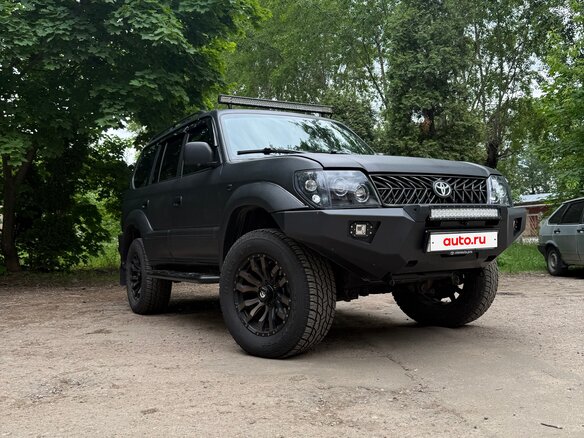 1998 Toyota Land Cruiser Prado 90 Series, чёрный, 3777777 рублей