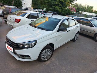 2021 Lada (ВАЗ) Vesta I, белый, 900000 рублей, вид 3