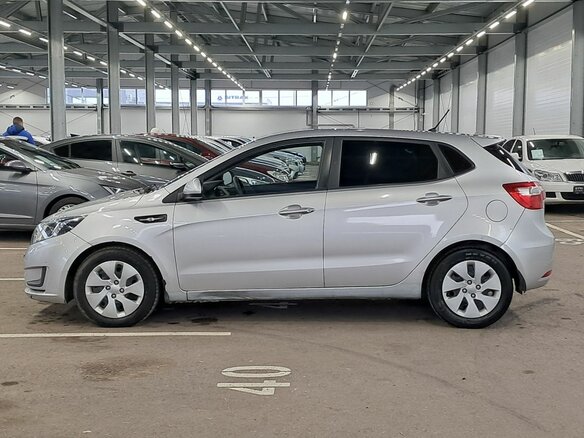 2012 Kia Rio III, серебристый, 555000 рублей - вид 7