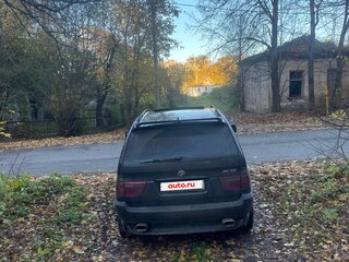 2002 BMW X5 3.0i I (E53), чёрный, 870000 рублей, вид 3