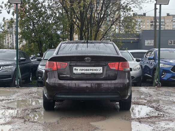 2010 Kia Cerato 6-speed II, фиолетовый, 469000 рублей - вид 7