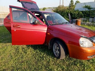 2008 Lada (ВАЗ) Priora I, красный, 200000 рублей, вид 4
