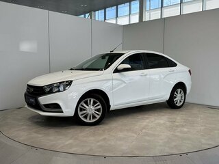 2018 Lada (ВАЗ) Vesta I, белый, 820000 рублей, вид 1